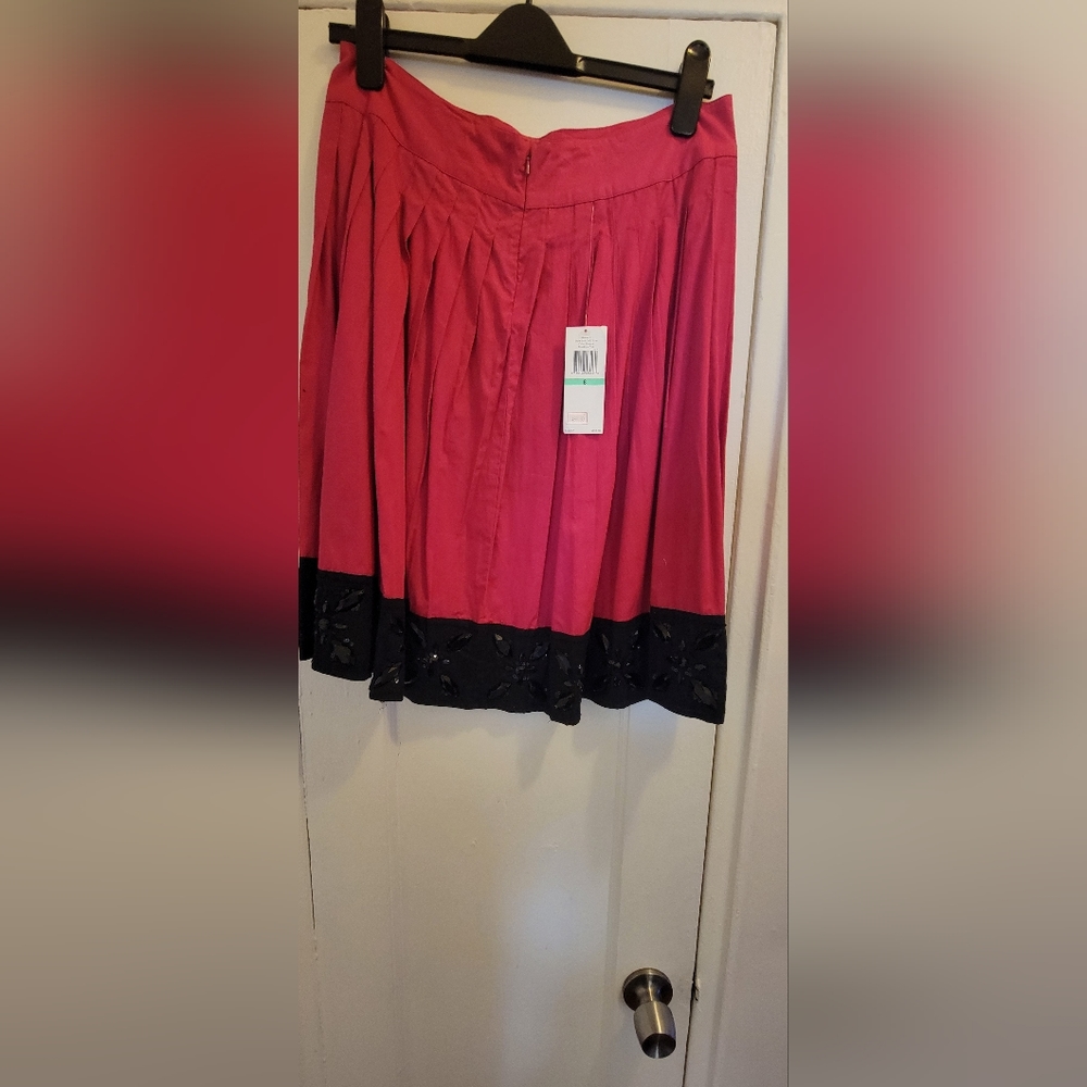 Black and pink skirt
